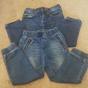 2 blue jeans toddler